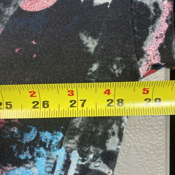 PAPER + TEE Graffiti Hoodie Pullover Long Sleeves Sweatshirt Streetwear Women 3X - Picture 6 of 11